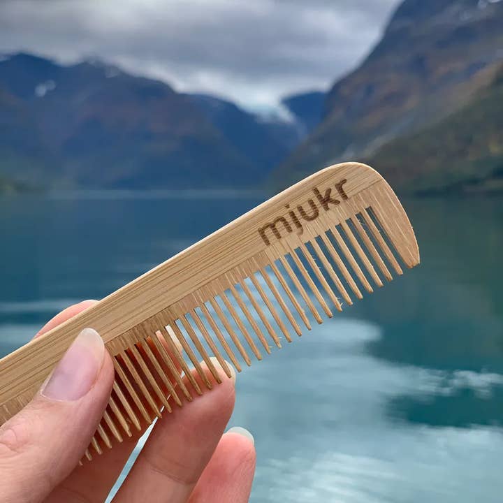 Mjúkr Norway - Wholesale Hair Brush/Comb - Mjúkr Norway Bamboo Hair Comb2
