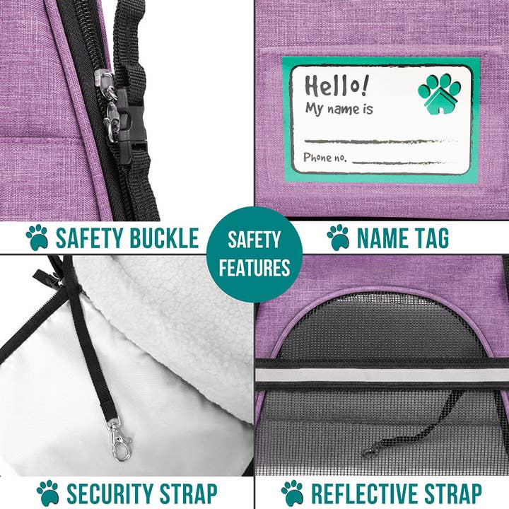 PetAmi - Wholesale Pet Carrier - Cat/Dog - Heather Tote Bag Pet Carrier28