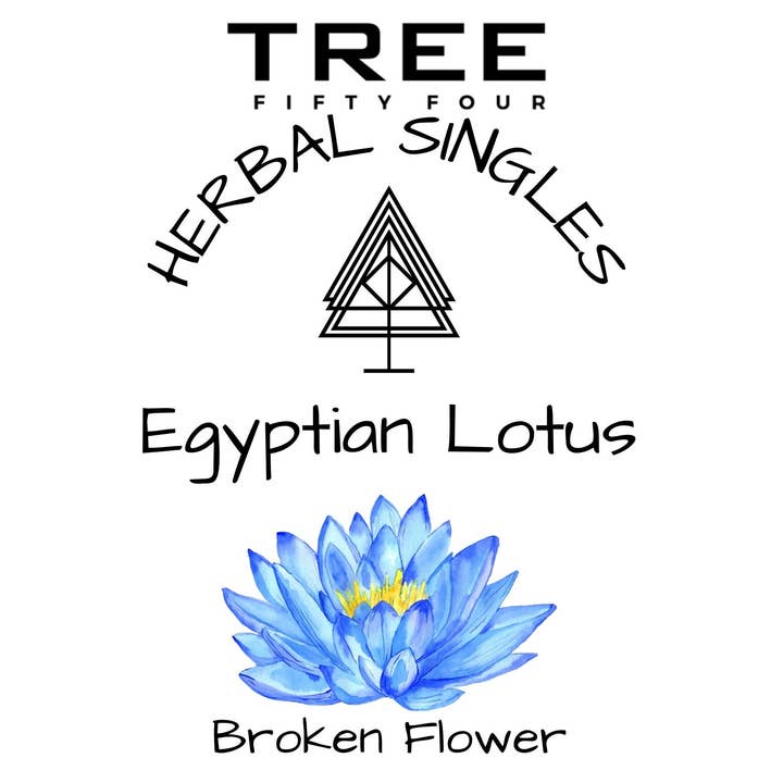 Tree Fifty Four – Engroshandel Løs te – Blå Lotus Brudt Blomst | 2oz - 1 KG | Bulk Urter