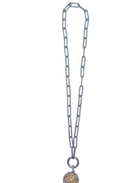 Chain CZ bloemenketting voor wholesale door LOVE, POPPY