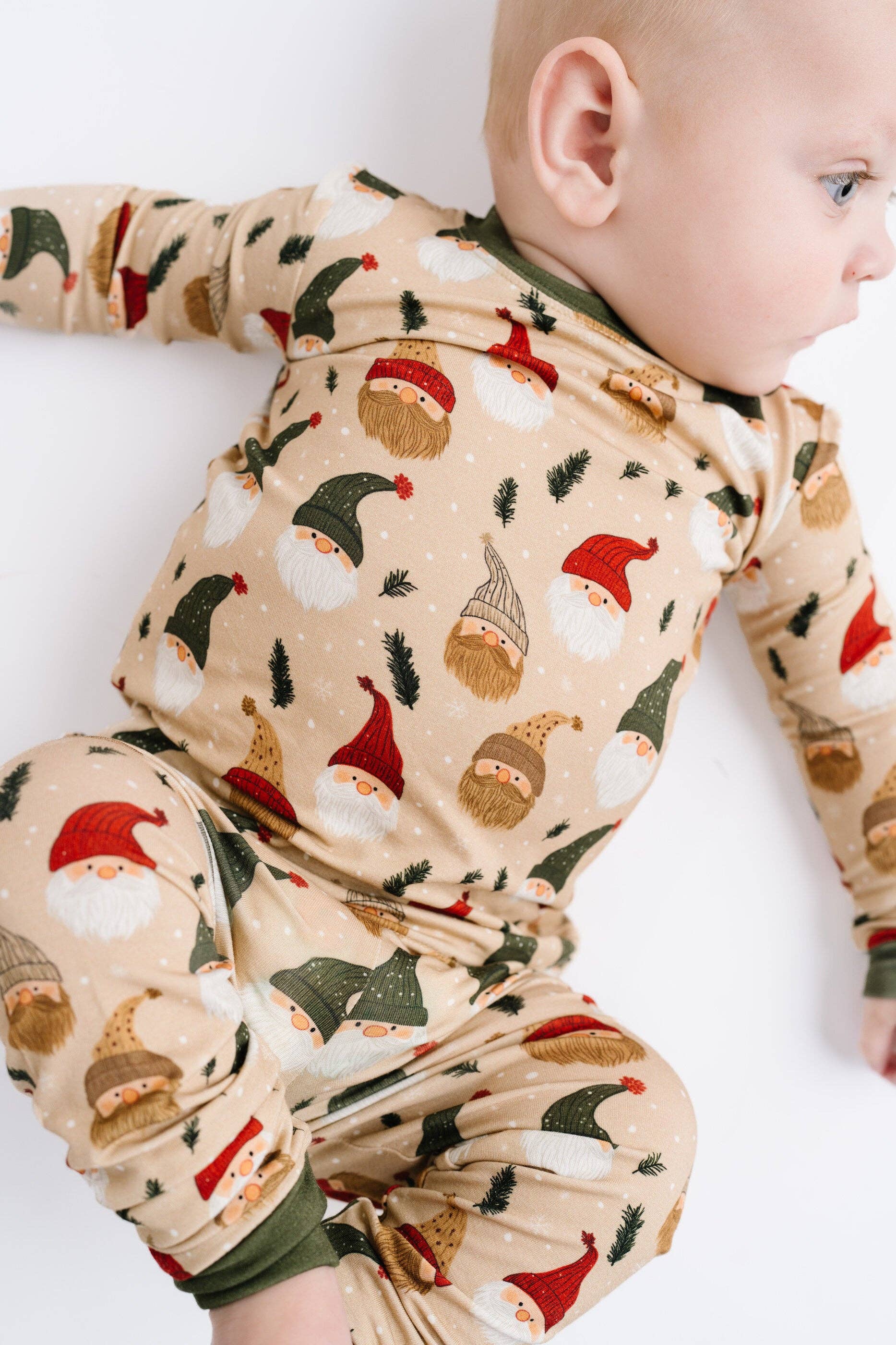 Little One Shop - Wholesale Sleepwear Set - Kids - Cozy Gnomes Bamboo Set6