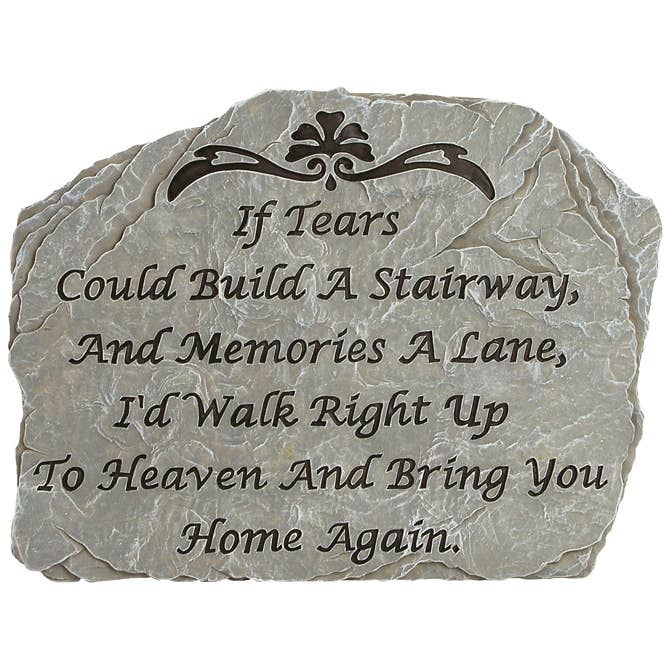 Gift & Garden by Carson - Wholesale Outdoor Ornament/Decor - "Tears" Garden Stone