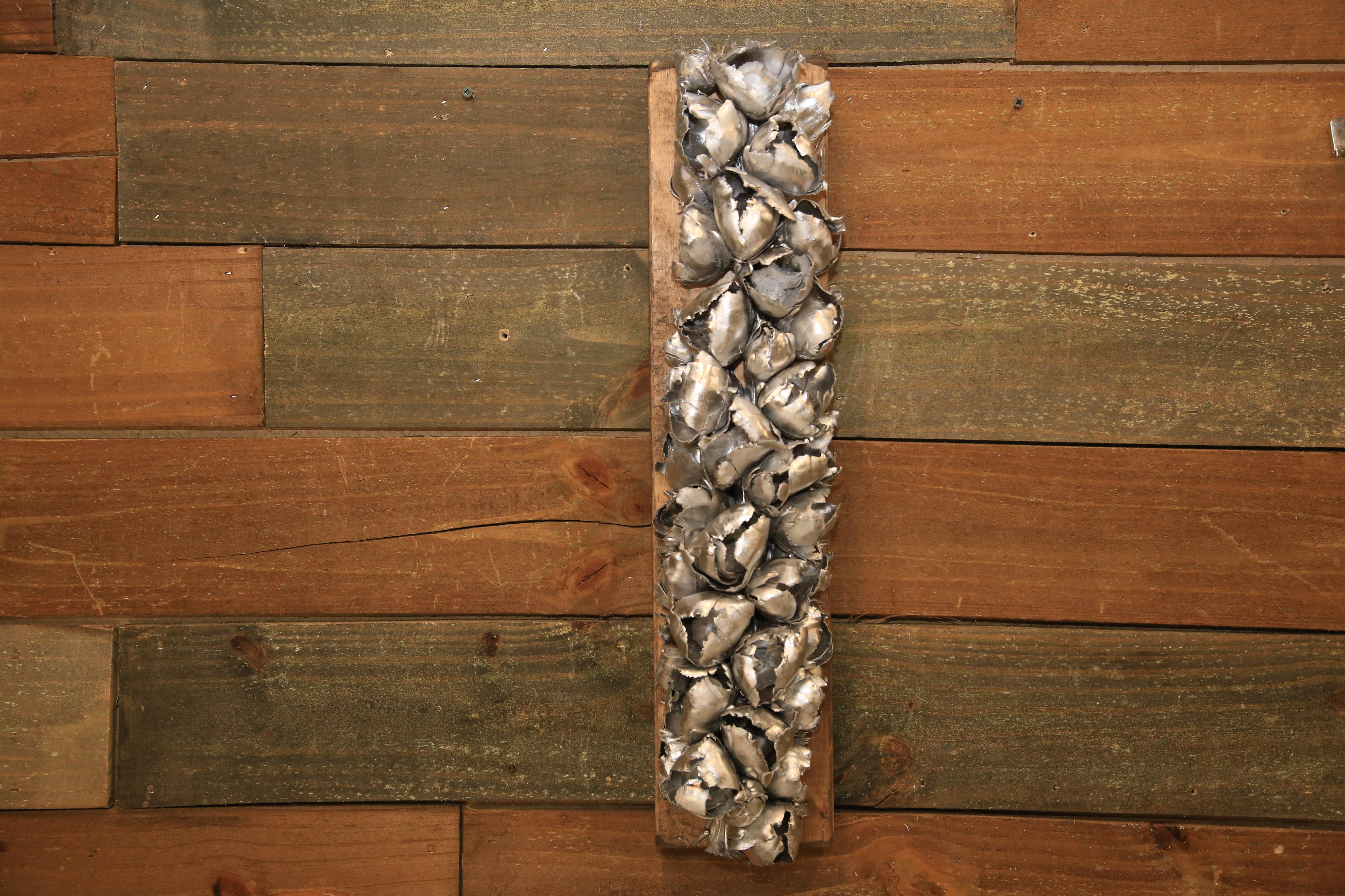 Forever Green Art - Wholesale Decorative Tabletop Object - Medium Seed Pod With Wood Base2