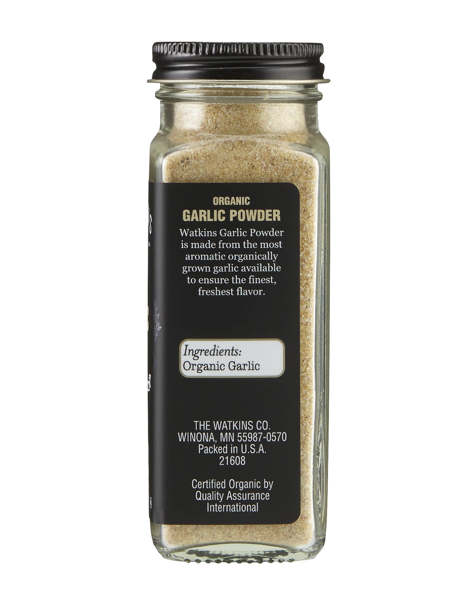 The Watkins Co. - Wholesale Dried Spice - Organic Garlic Powder, 3.1 oz1