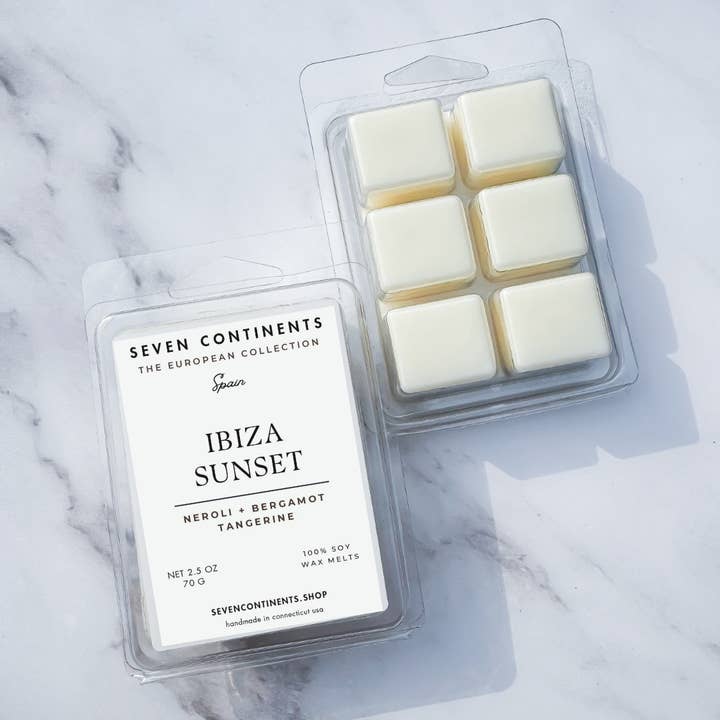 Seven Continents - Wholesale Wax Melt - Ibiza Sunset – Soy Wax Melt3