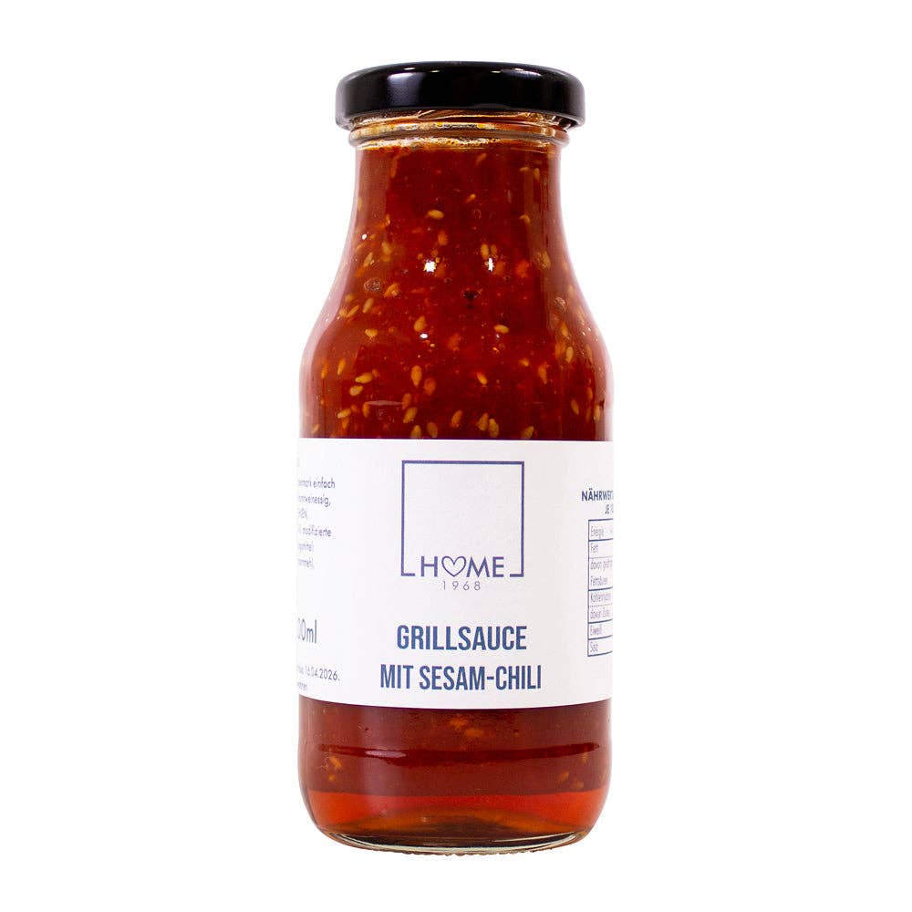 HOME1968 GmbH - Wholesale BBQ Sauce - BBQ sauce with sesame chili0