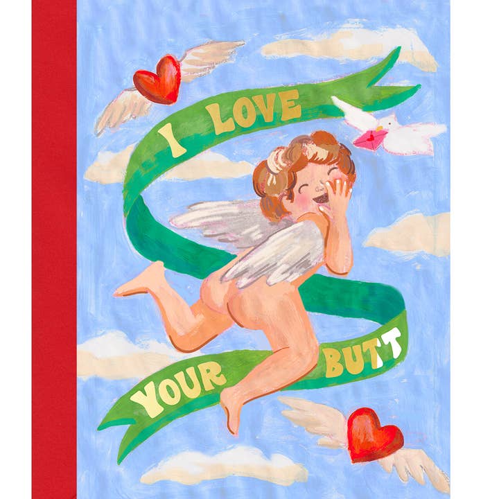 Cupid Gold-Foiled Love Card for wholesale by Ickaprint