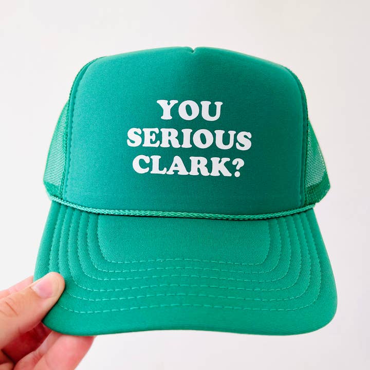 Christmas Vacation (YOU SERIOUS CLARK?) Vintage Trucker for wholesale by Rad Hat Society