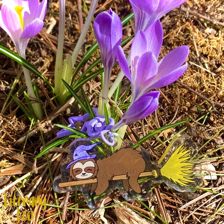 Magick & Macabre Co. - Wholesale Keychain - Women's - Life's A Witch Sloth Keychain1