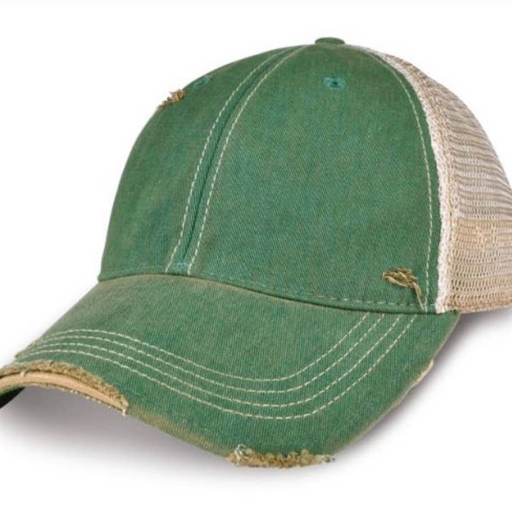 BohoGroove - Wholesale Trucker Hat - Women's - Resting Grinch Face Hat, Christmas Hat, Girlfriends Hat