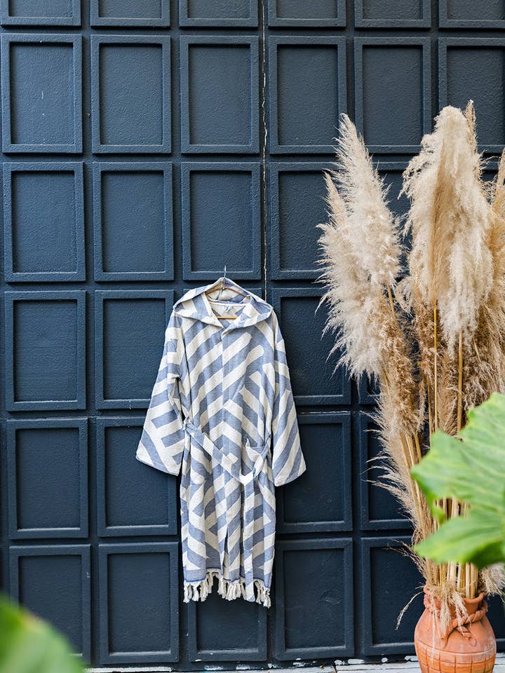 Kikoya - Wholesale Badjas - Uniseks - Kikoya lichtgewicht badjas met capuchon van Turks katoen, Raised Terry36