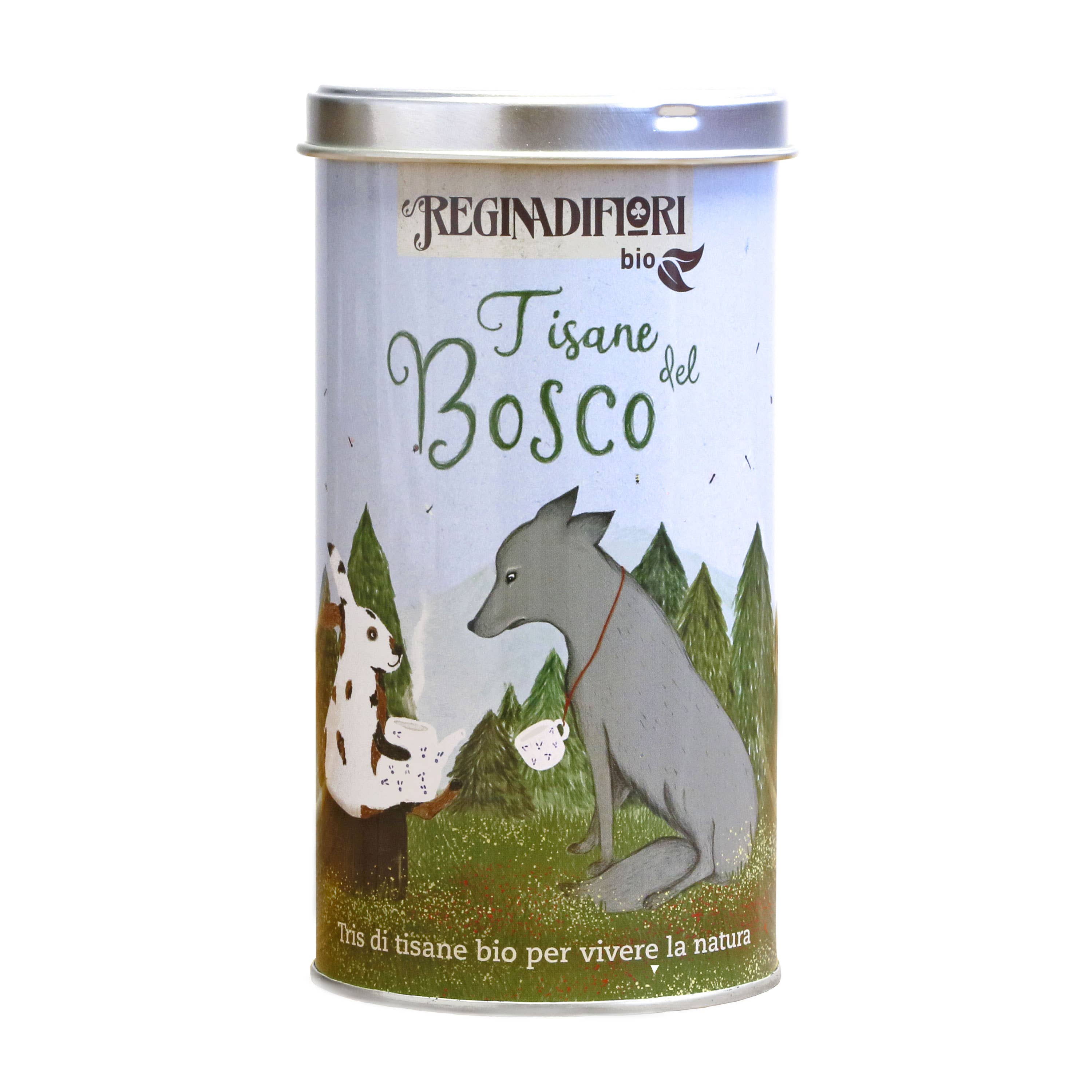 pirotta srl - Wholesale Health/Detox Tea - Gift Tin With 12 Organic Forest Herbal Tea Bags1