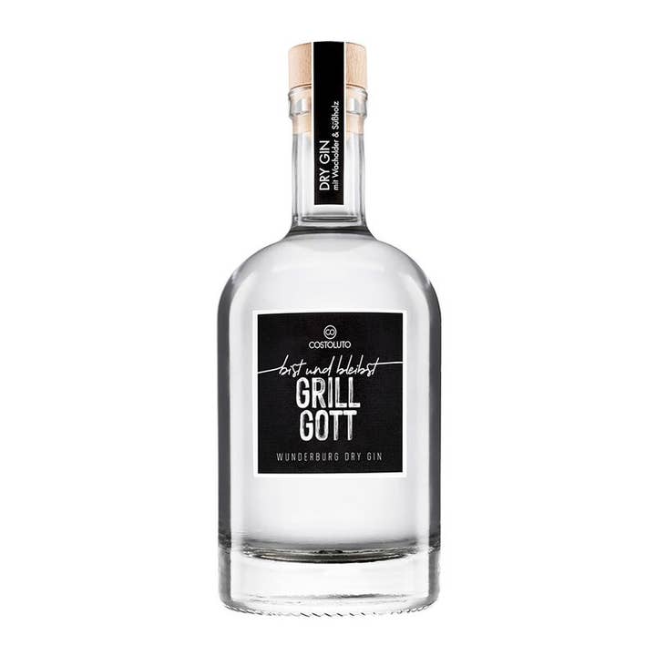 Wunderburg Dry Gin / you are and remain GRILLGOT / PU 3 bottles. for wholesale by COSTOLUTO