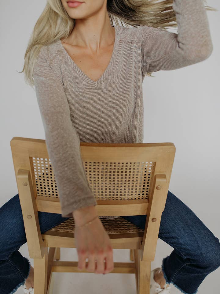 Summer Camp - Wholesale Tunic - Women's - Weekend Getaway Long Sleeve V-Neck4