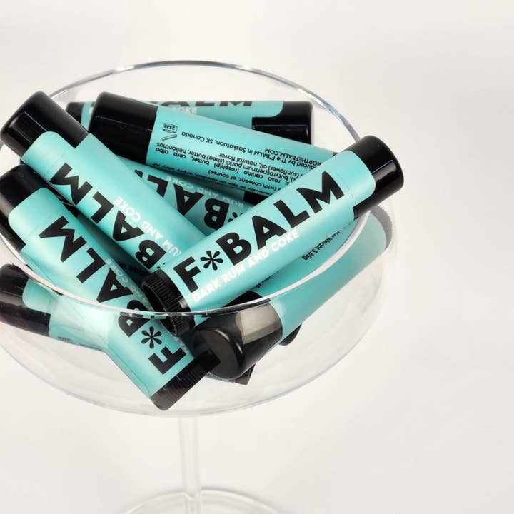 The F*Balm - Wholesale Lip Balm - COCKTAIL Dark Rum and Coke Moisturizing Flavoured Lip Balm4