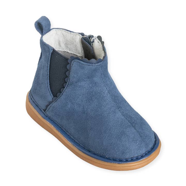Wee Squeak Shoes - Wholesale Booties - Kids - Cameron Navy Boot0