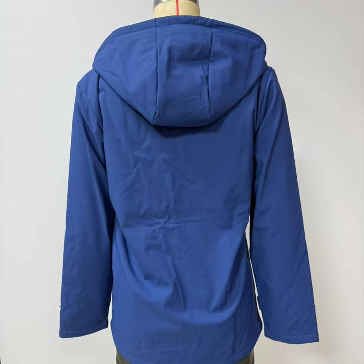 Lily Clothing - Wholesale Coat - Women's - Composite fleece waterproof hooded windbreaker27