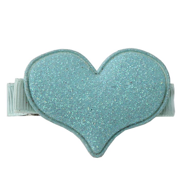 Sparkle Sisters by Couture Clips – Clips para cabelo - Criança por atacado – Grampos de cabelo Sparkle Heart8