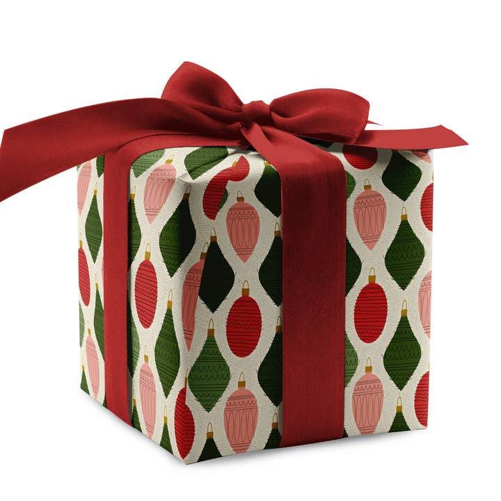 Rebecca Jane Woolbright - Wholesale Flat Wrap - Deck The Halls Wrapping Paper Single | 1 Sheet, 20" x 29"