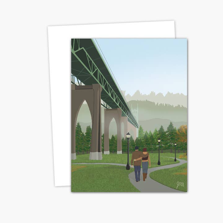 Katedralparken | Blankt Kort for engroshandel hos JessBecauseArtCo