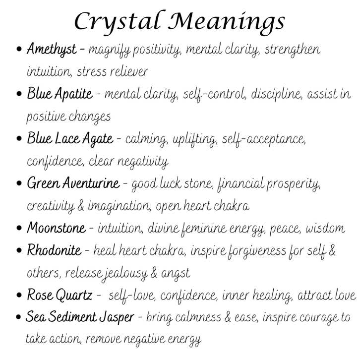 Soul Charms - Wholesale Beaded Bracelet - Dainty Healing Crystal Gold Accent Bracelets5