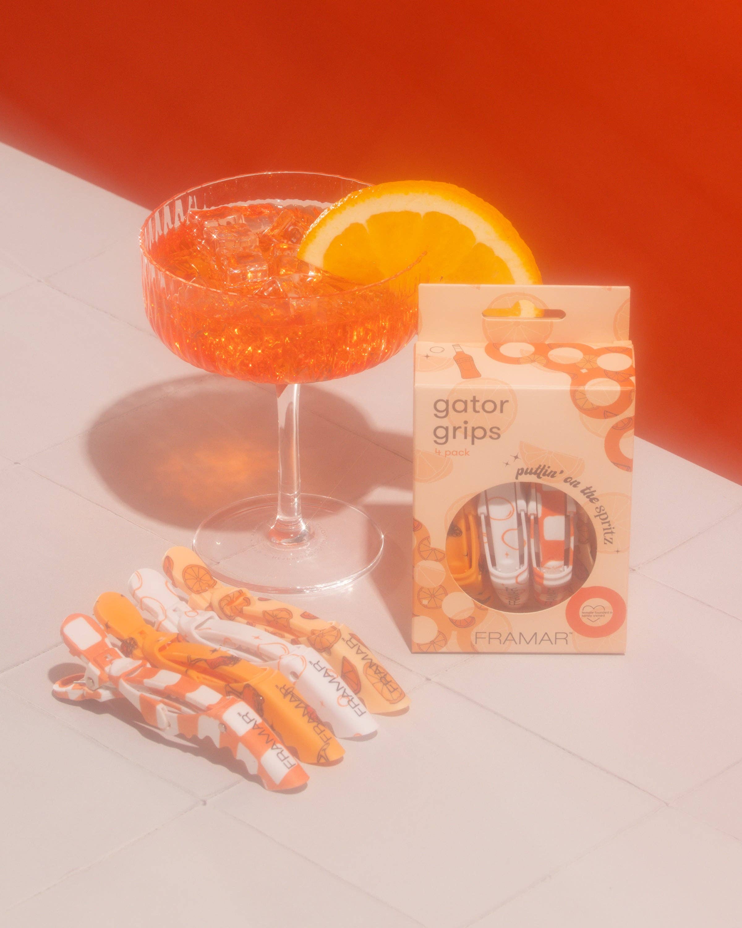 Framar Hair Brushes & Hair Accessories - Wholesale Hair Clip - Women's - FRAMAR Spritz Alligator Hair Clips For Women, Styling Clips3