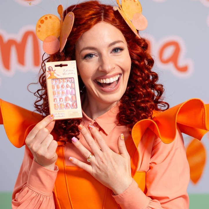 Pink Poppy - Wholesale Press-on/fake nails - Emma Memma Press on Nails - (Pack Size: 6)1