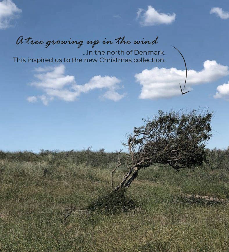 Lübech Living - Wholesale Christmas Decoration - Set Of 3 Windy Trees, Green1