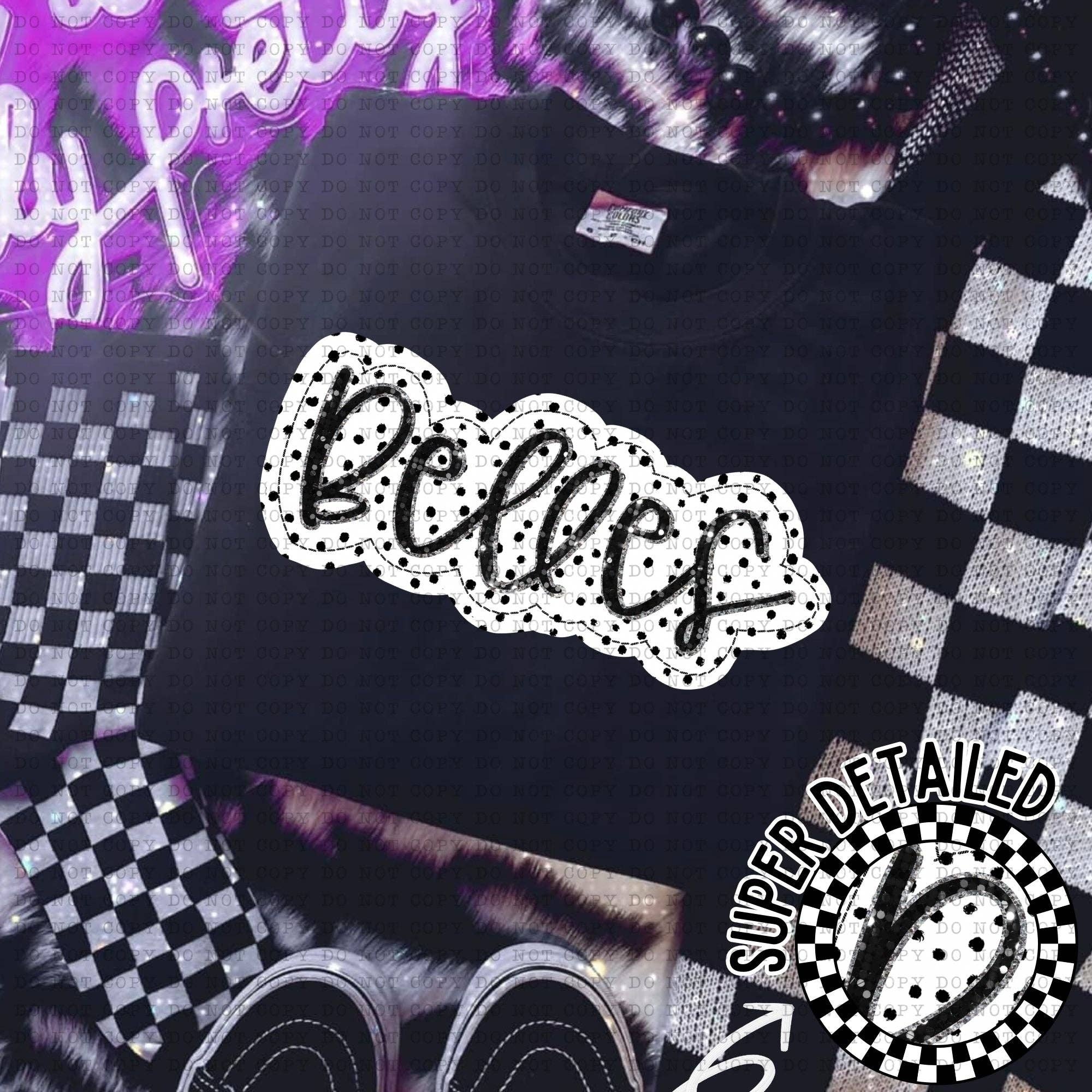 Simple Tymes – Engroshandel Sublimationstryk – Dotted Applique Teams DTF-print7