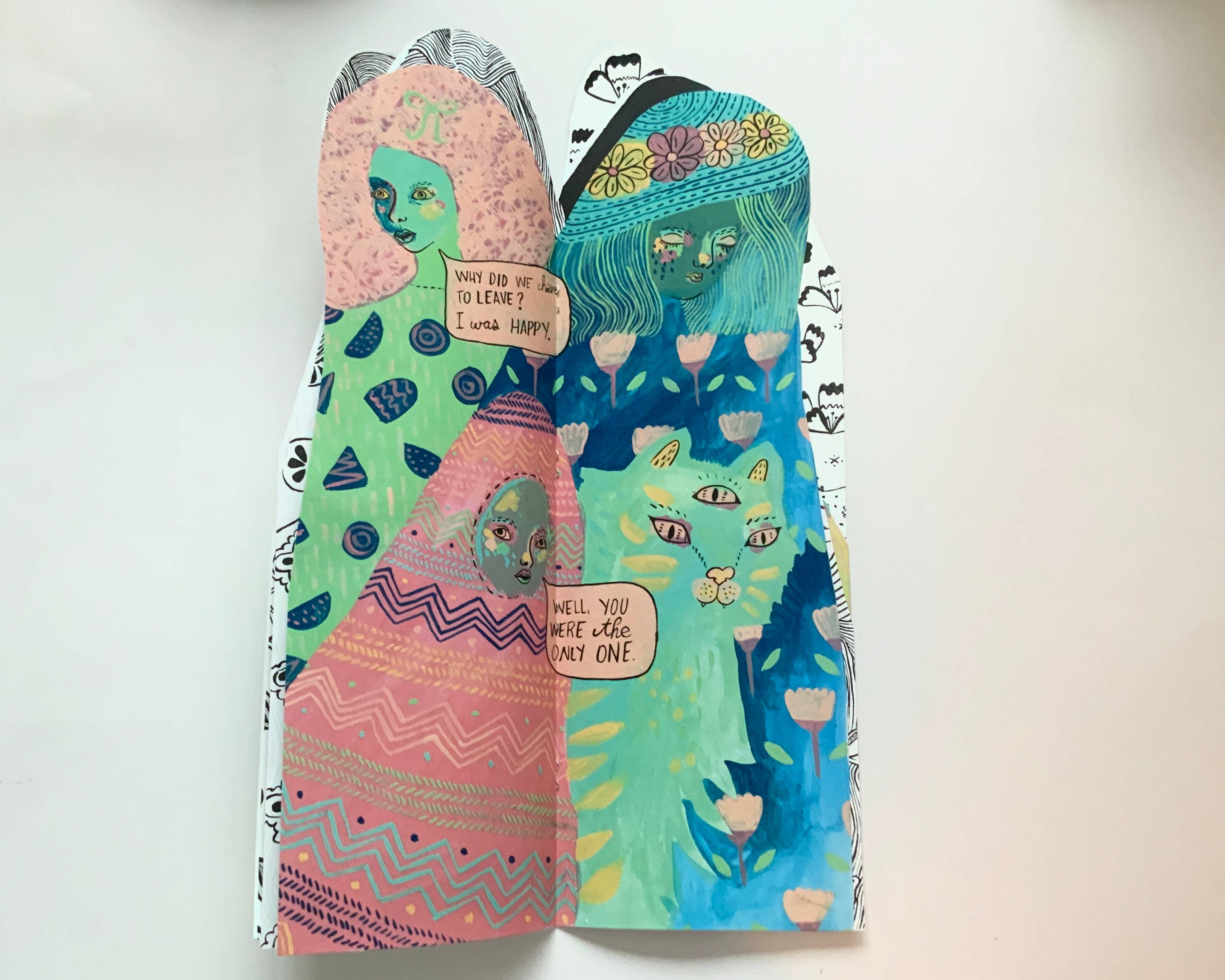 Erika Rier - Wholesale Comic Book - Walking Mountains - an art zine2