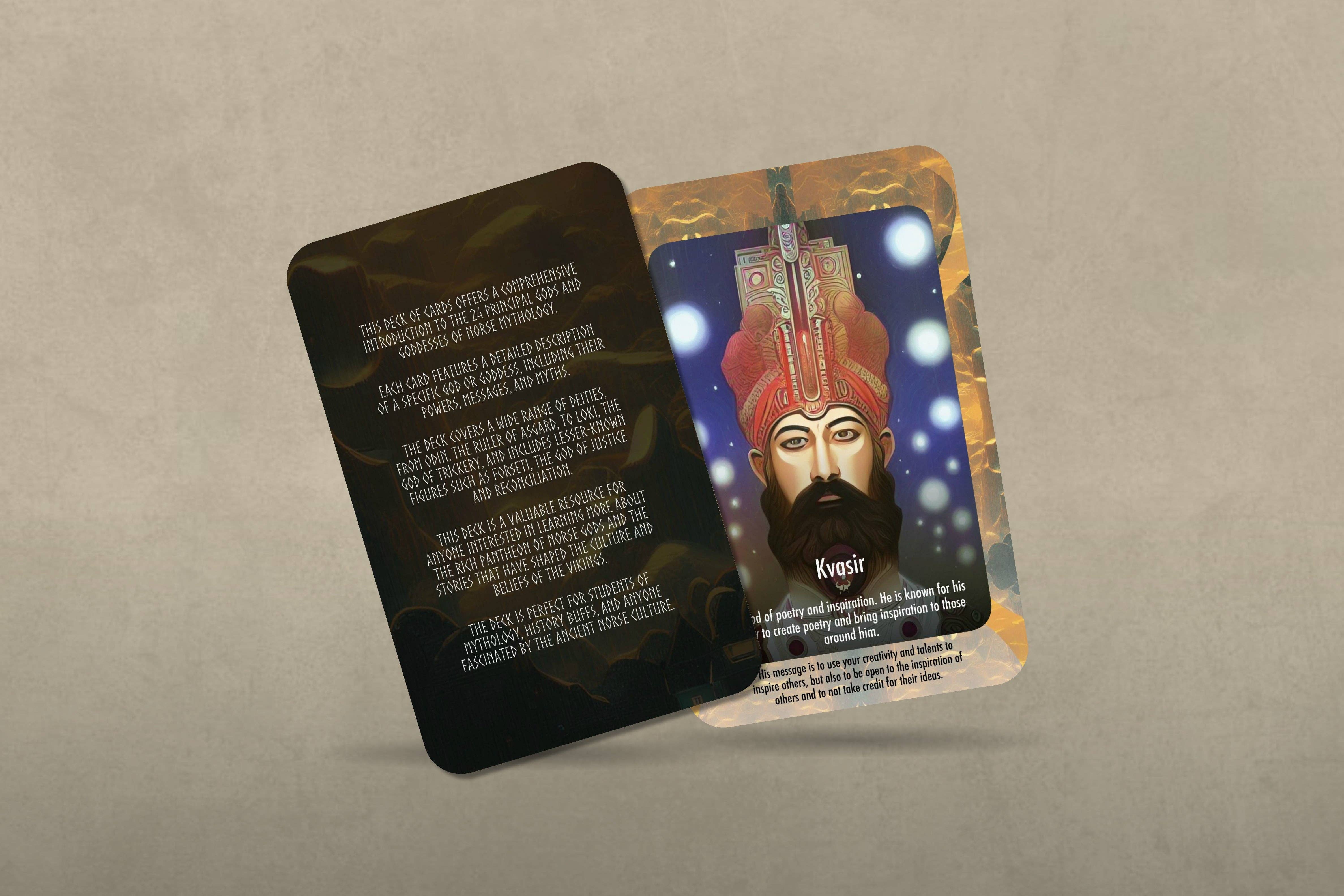 IBIZA TAROT - Wholesale Tarot Cards - Norse Mythology - Exploring the Powers and Legends of Gods9