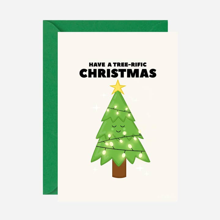 Tree Christmas Card for wholesale by Pearl Ivy