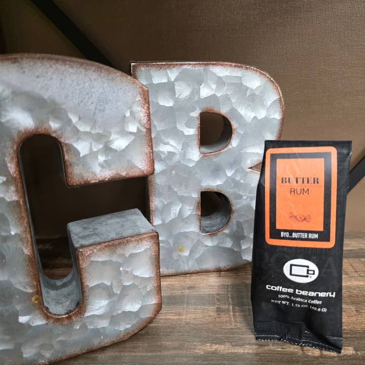 Coffee Beanery - Wholesale Ground Coffee - Butter Rum Cake Flavored Coffee | 1.75 oz One Pot Sampler4