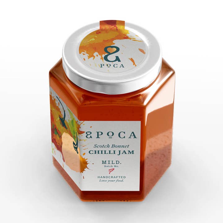 Scotch Bonnet Chilli Jam - Mild for wholesale by &POCA