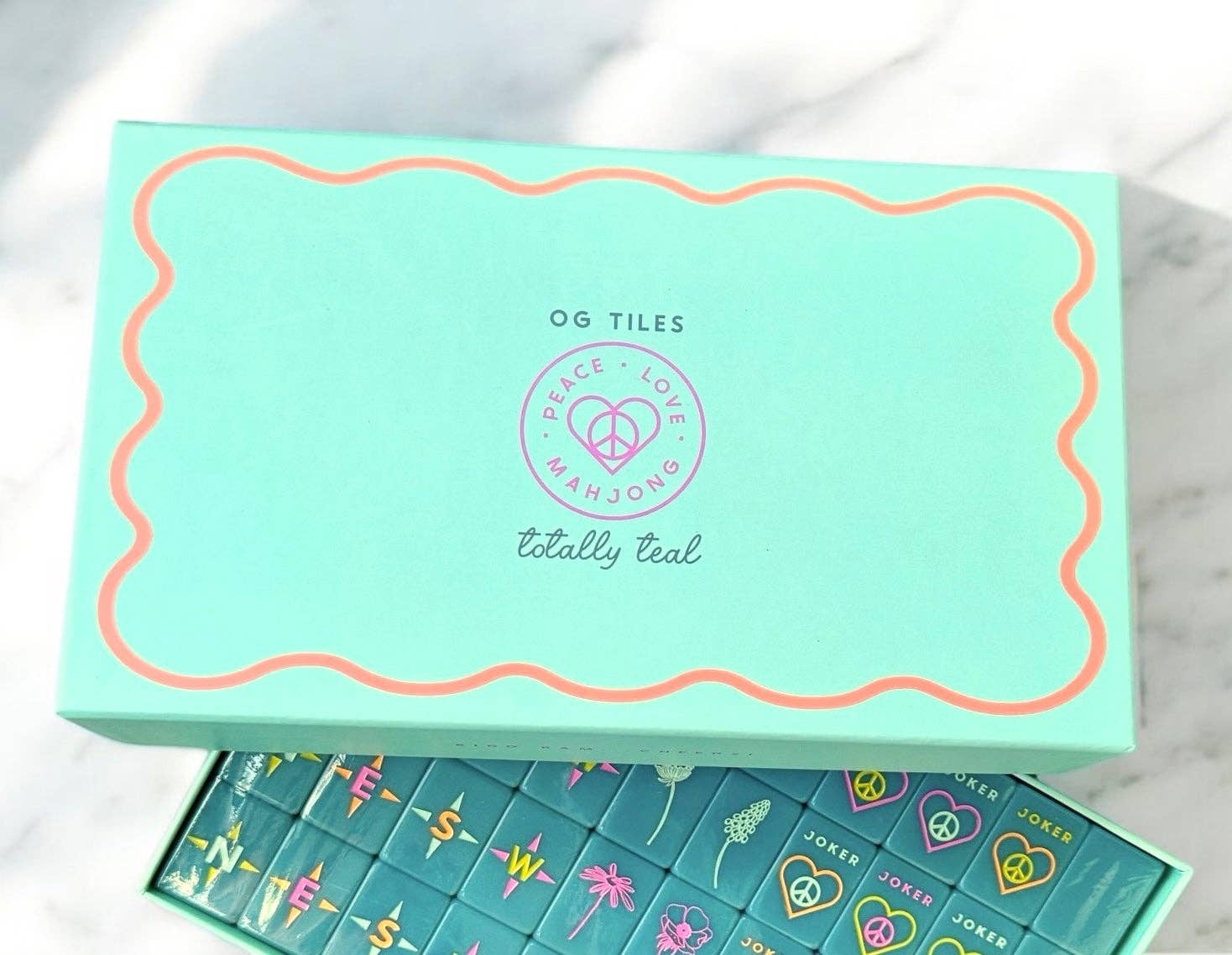 OG Mahj Tiles - Totally Teal for wholesale on Faire2