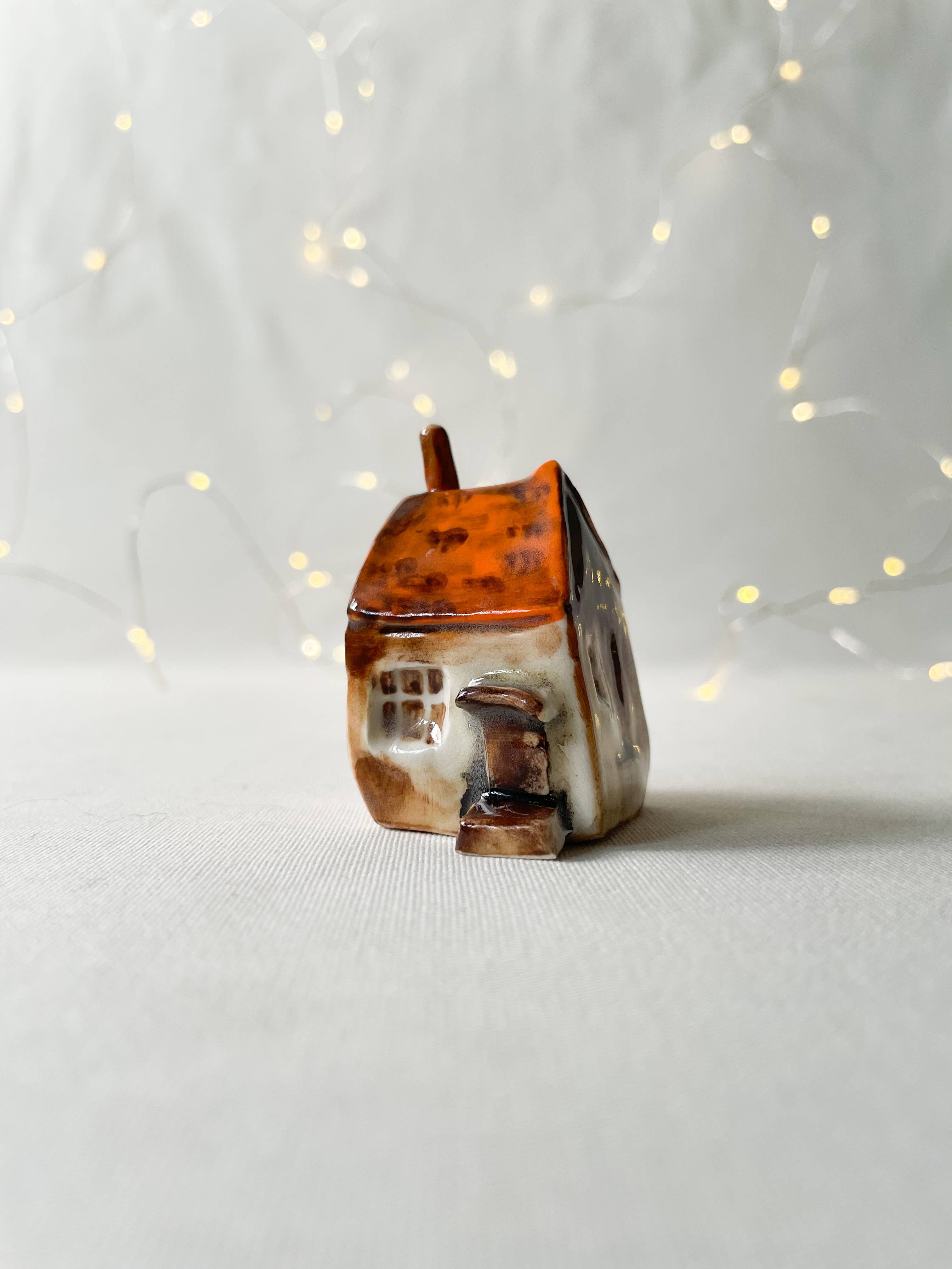 Mist Ceramics - Vendita all'ingrosso Decorazioni da tavolo - Casetta in ceramica, decorazione per la casa, porta piante7