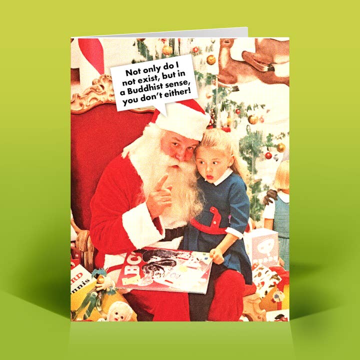 Existence Christmas Card for wholesale by The Raccoon Society