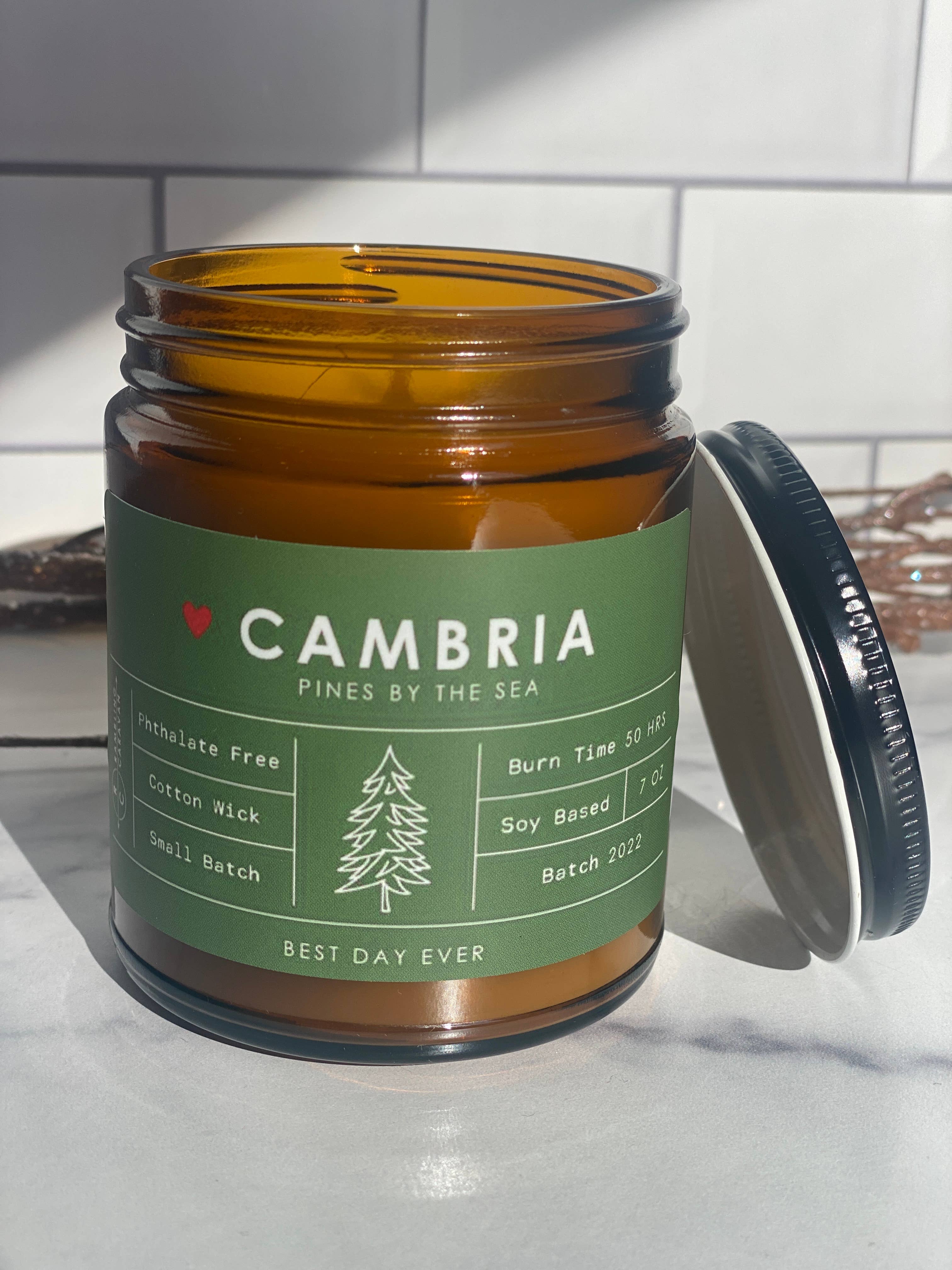 Forest Green Cambria, CA Candle for wholesale on Faire1