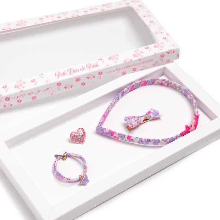Betsy Fluo Lila Gift Box for wholesale by Le Petit Lien de Paris