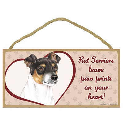 B - Hundeplader, der er fremstillet i USA, der måler 5" x 10" for engroshandel hos SJT Enterprises, Inc.