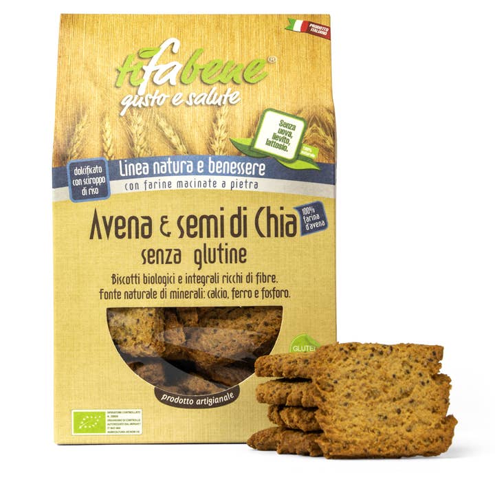 Biscotti digestivi integrali biologici - Avena e semi di chia - and other Purchase Wholesale piatti e bicchieri. Free Returns & Net 60 Terms on Faire trending on Faire.