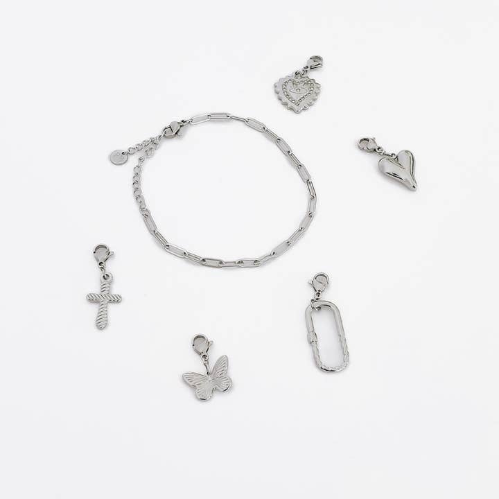 Pretty Simple - Venta al por mayor Pulseras de abalorios/colgantes - Pulseras Chanelle Charm Bar - Impermeables al por mayor4