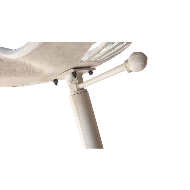 NACH - Venta al por mayor Taburete - Taburete con asiento de tractor blanco