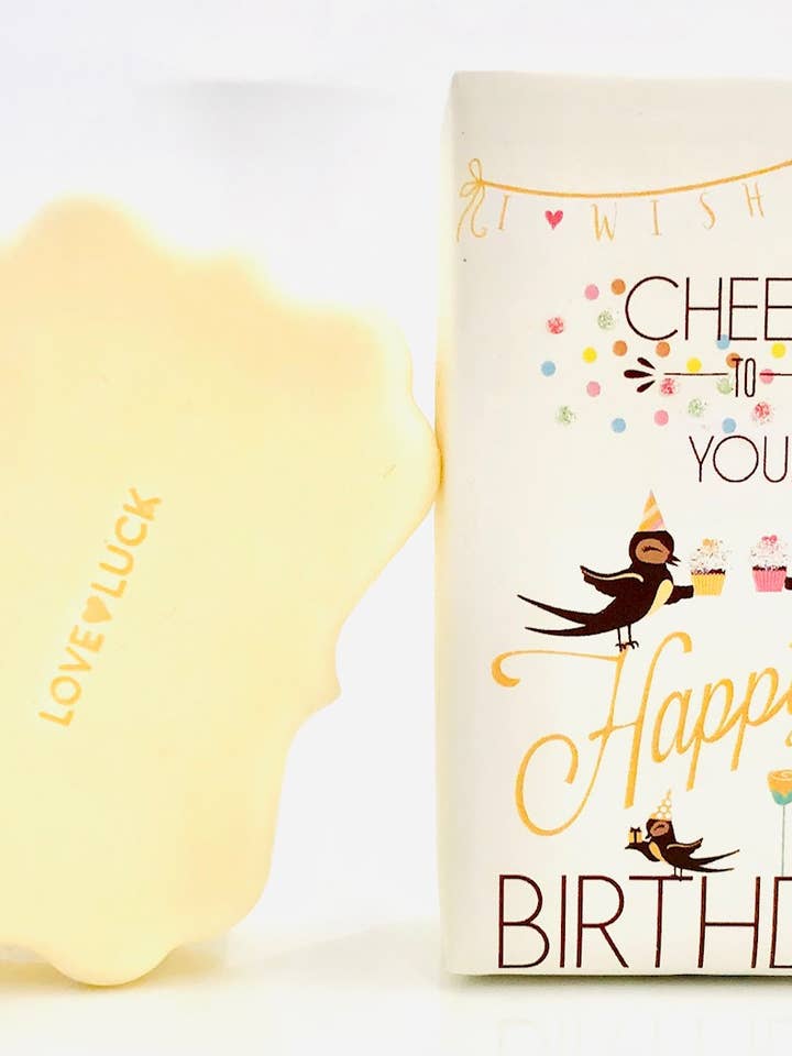 Bar Soap Cheers for wholesale by Love & Luck Greetings