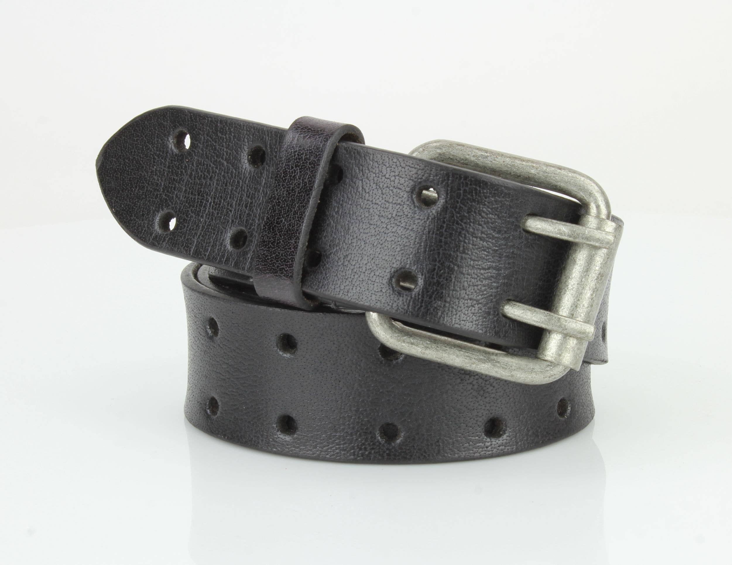 Leather Impressions Inc – wholesale Belt – Men's – Double Prong Full Grain Leather Belt ABB 008 4