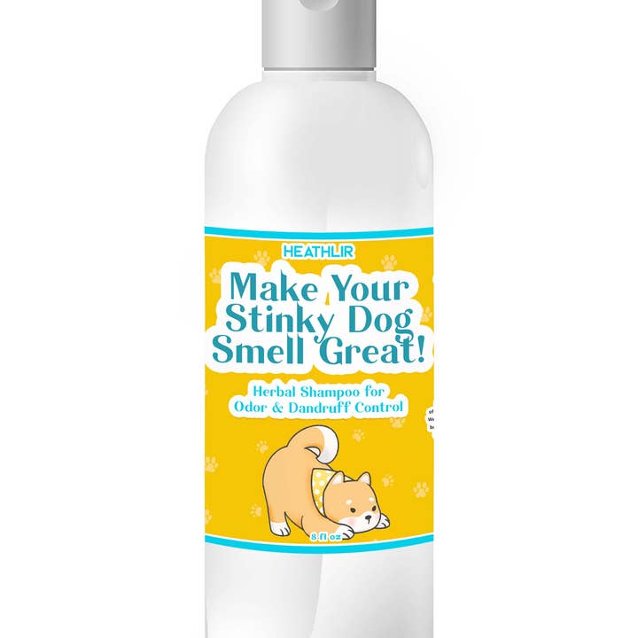 Dahlia Pets - Vendita all'ingrosso Shampoo - Cani - Fai profumare il tuo cane puzzolente! Shampoo alle erbe per cani (8 once)