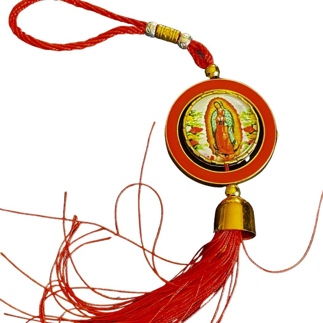 ZKY Wholesale - Wholesale Badge Accessory - Unisex - Guadalupe Car Rear Mirror Hang Accessory0