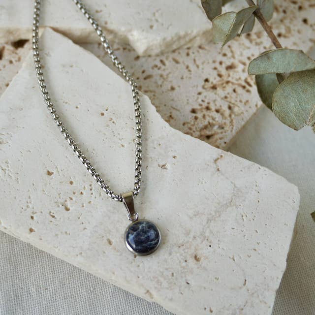 Zwarte Toermalijn Kleine Hanger voor wholesale door Aether & Nox