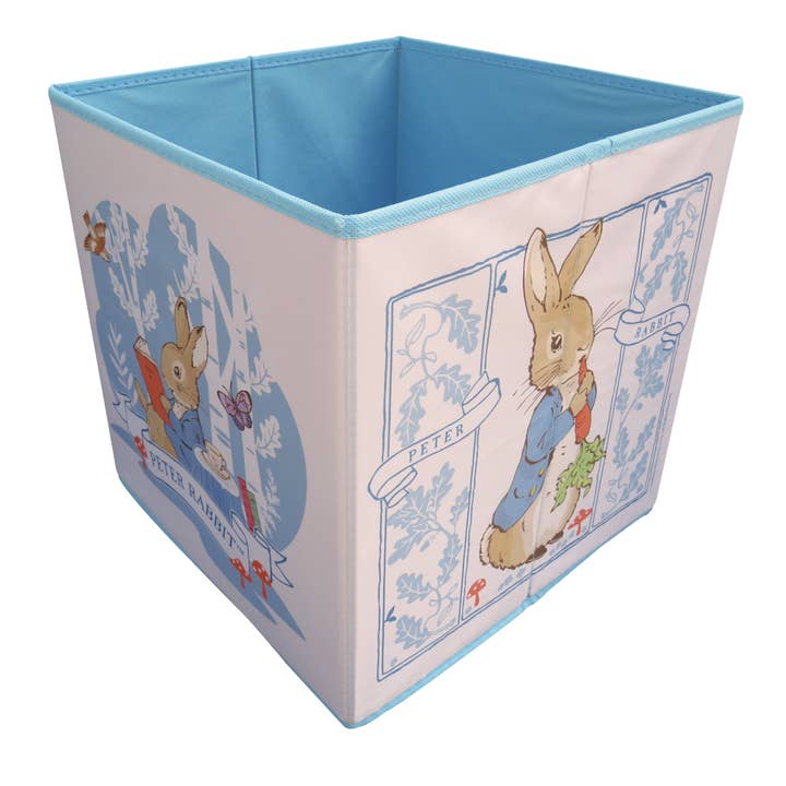 Robert Frederick Ltd – wholesale Storage Bin – Peter Rabbit Fabric Storage Cubes – Pack of Two