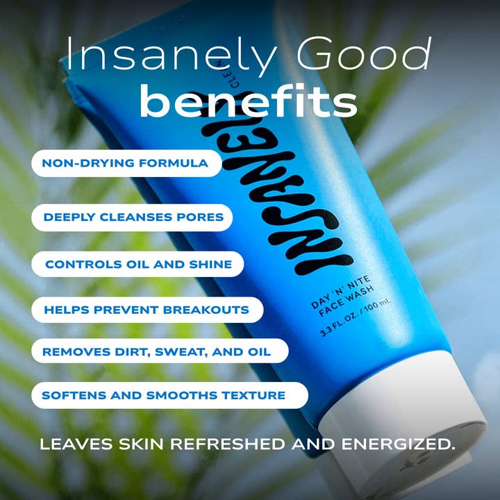 Insanely Clean Skincare - Wholesale Facial Cleanser - Day 'N' Nite Face Wash4